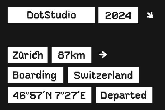 Dotstudio Font - Preview 6