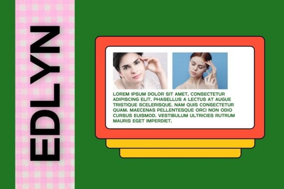 Edlyn Font - Preview 1