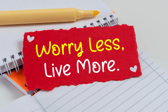 Enjoy Quality Time Font PNG with transparent background - Preview 4