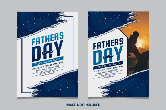 Father's Day Flyer Layout