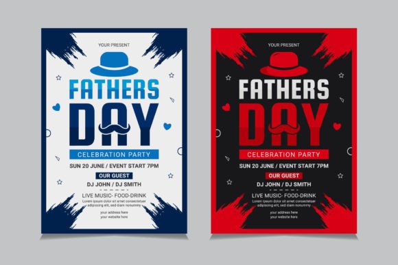 Father's Day Flyer Layout