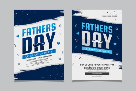 Father's Day Flyer Layout