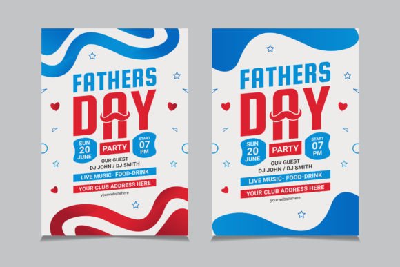 Father's Day Flyer Layout