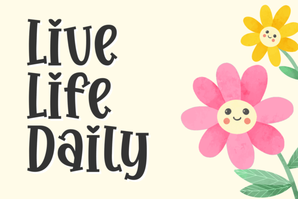 Feeling Delight Font PNG with transparent background - Preview 3
