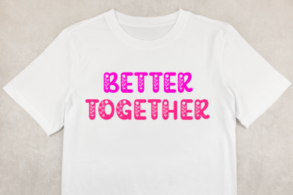 Flower Charm Font - Preview 5