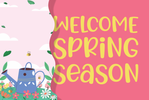 Funny Spring Font - Preview 2