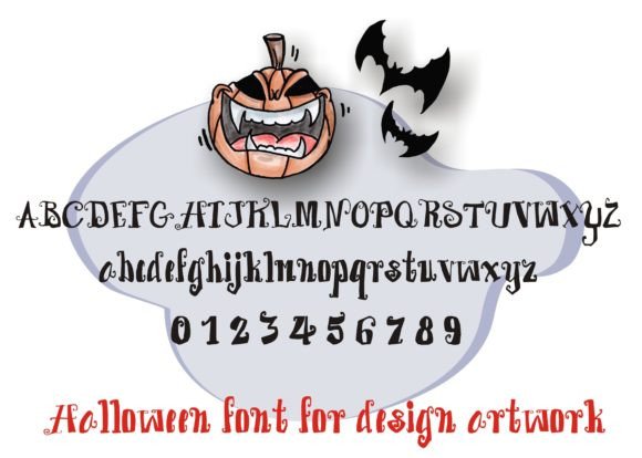 Halloween Font - Preview 1