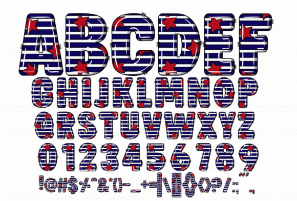 Independence Day Font - Preview 1