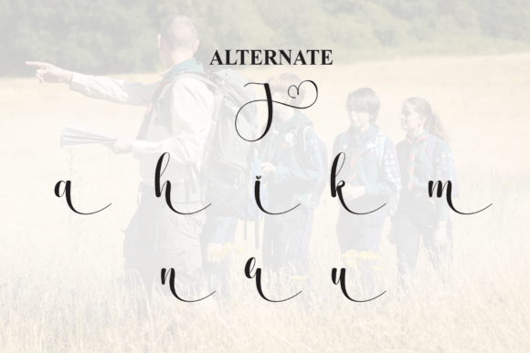 Jamboree Font font preview - 6