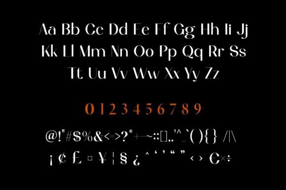 Jariest Font PNG with transparent background - Preview 5