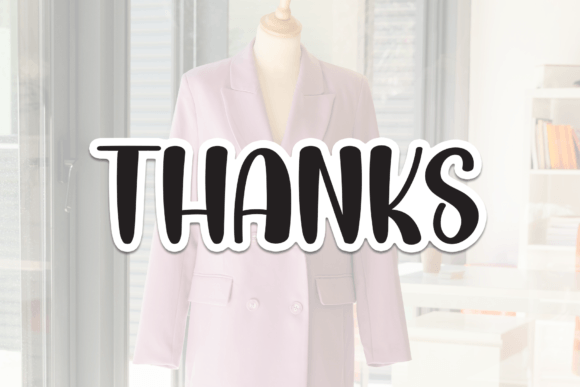 Mannequin Font PNG with transparent background - Preview 6