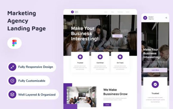 Marketing Agency Landing Page