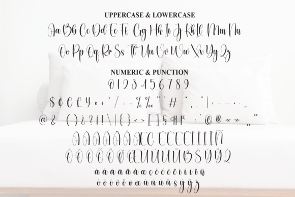 Mattress Font PNG with transparent background - Preview 6