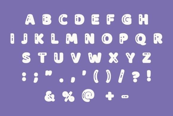 Monster Komodo Font PNG with transparent background - Preview 4
