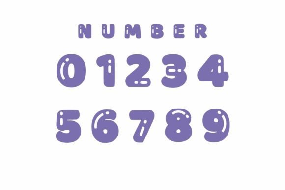 Monster Komodo Font PNG with transparent background - Preview 5