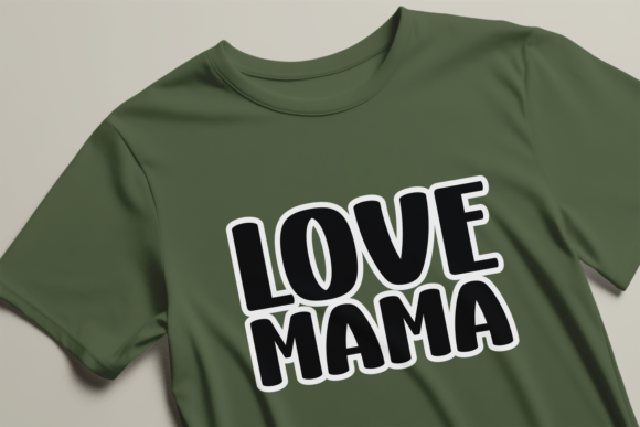 Mother Longing Font PNG with transparent background - Preview 1