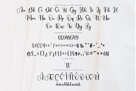 Mother Lovely Font PNG with transparent background - Preview 5