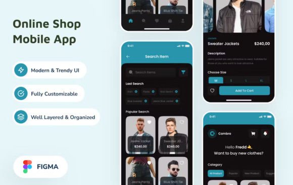 Online Shop Mobile App