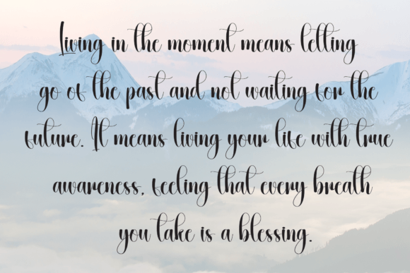 Radiate Font PNG with transparent background - Preview 4
