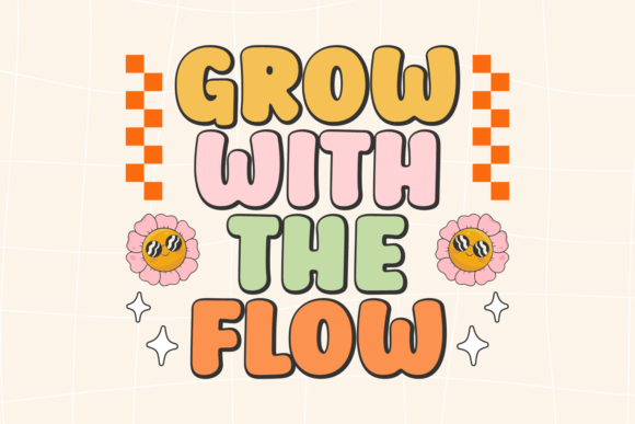 Retro Spirit Font PNG with transparent background - Preview 1