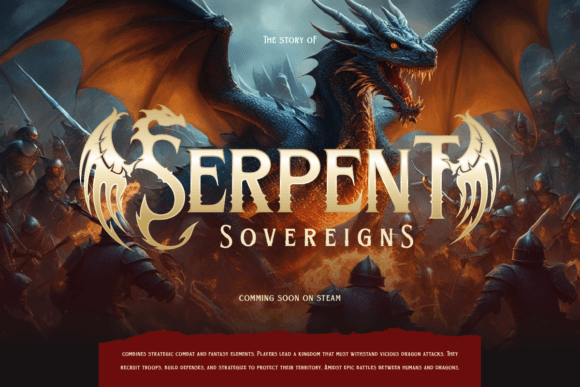Seraphon Font PNG with transparent background - Preview 3
