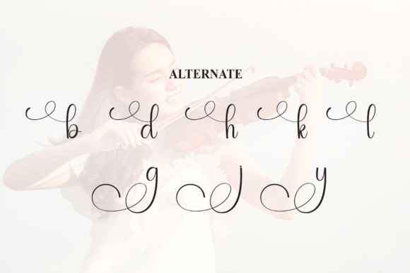 Simphony Font PNG with transparent background - Preview 6