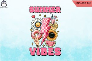 Summer Vibes Retro Summer PNG Graphic by Penguprints · Creative Fabrica