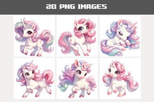 Unicorn Clipart Bundle Graphic by TangledUpWithInk · Creative Fabrica