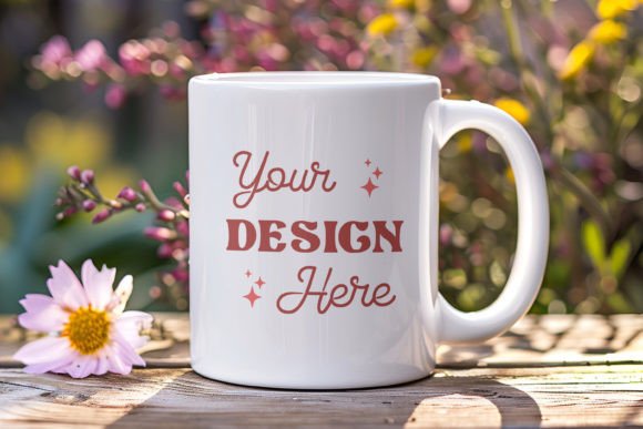 White Mug Mockup Blank Mug Mockup Graphics