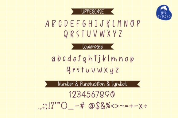 Banoffee Pie Font - Preview 1
