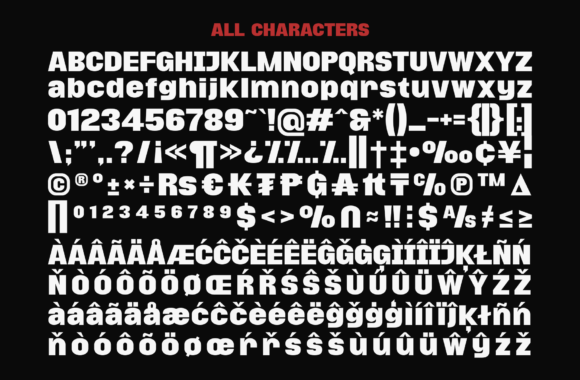 Boldean - Font - Preview 4