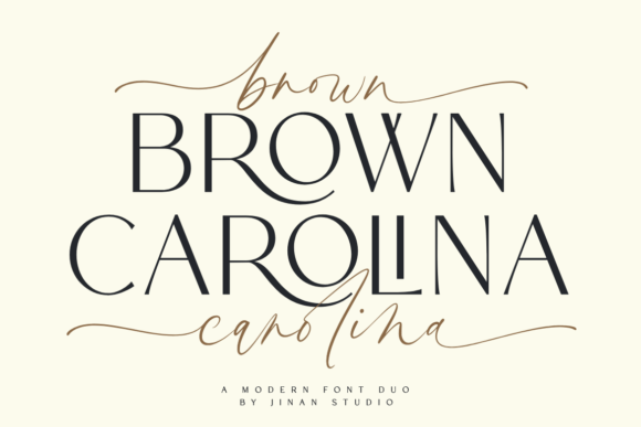 Brown Carolina Duo