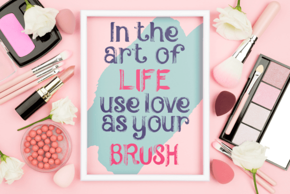 Brush Blitz Font - Preview 3