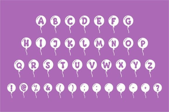 Bubble Round Font - Preview 5