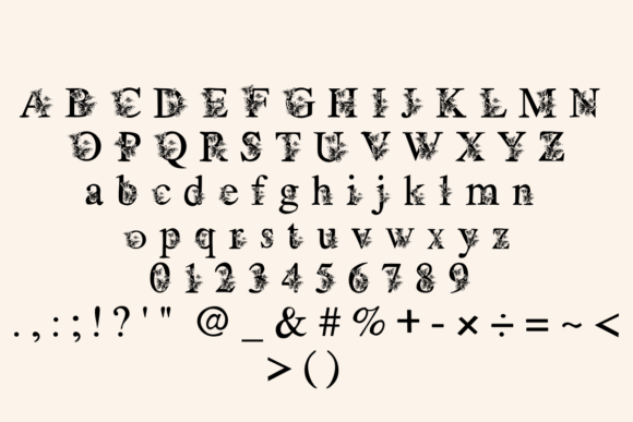 Butterfly Font - Preview 1