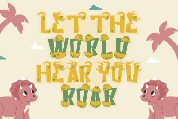 Carnotaurus Font - Preview 1