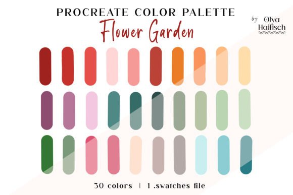 Cute Bright Procreate Color Palette