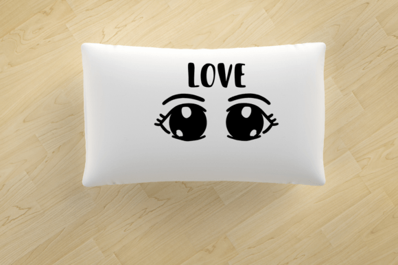 Cute Cartoon Eyes Font - Preview 5