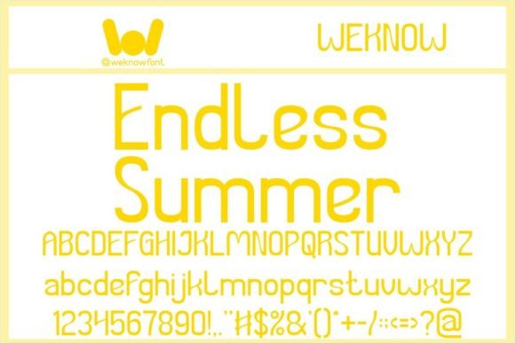 Euphoria Font - Preview 2