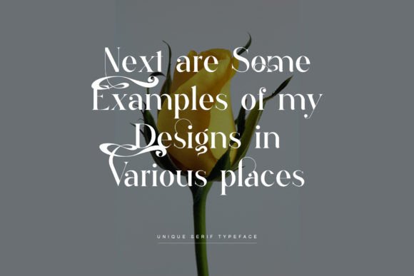 Giarol Font PNG with transparent background - Preview 1