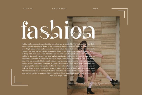 Giarol Font PNG with transparent background - Preview 4