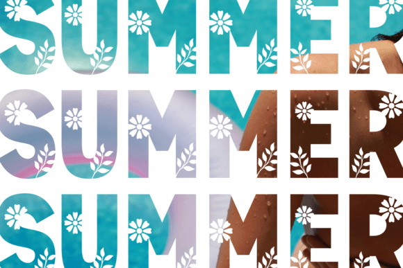 Gooday Summer Font PNG with transparent background - Preview 3