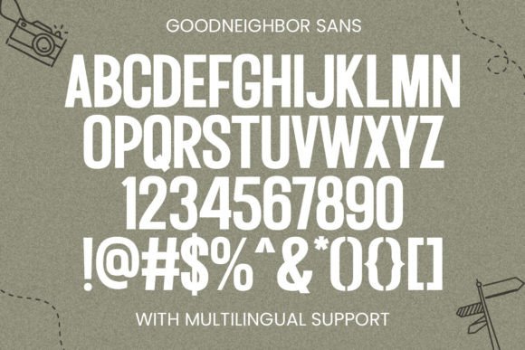 Goodneighbor Font - Preview 6