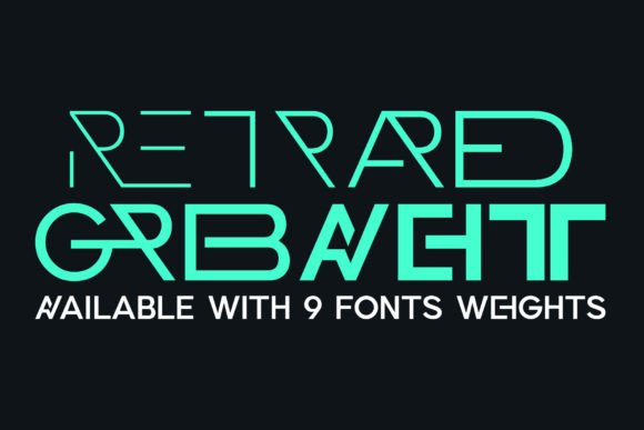 Grebavi | Modern Logo Typeface Font - Preview 2