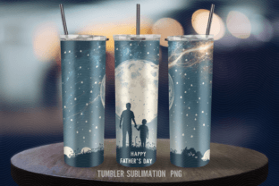 Happy Father's Day 20oz Tumbler Design Graphic by Babydell Art ...