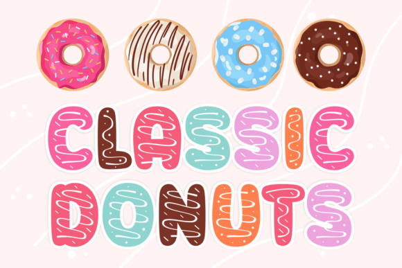 Hola Donut Font - Preview 1