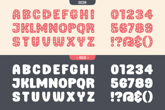 Hope Dots Font PNG with transparent background - Preview 3