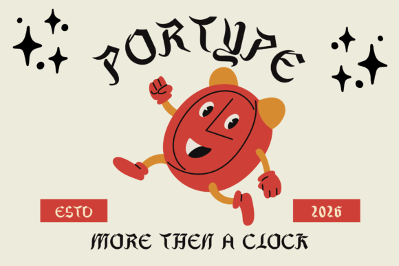Kingthings Gothic Font PNG with transparent background - Preview 1
