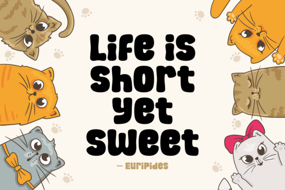 Kitty Gang Font - Preview 2