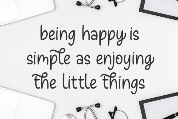 Lucky Birthday Font PNG with transparent background - Preview 3